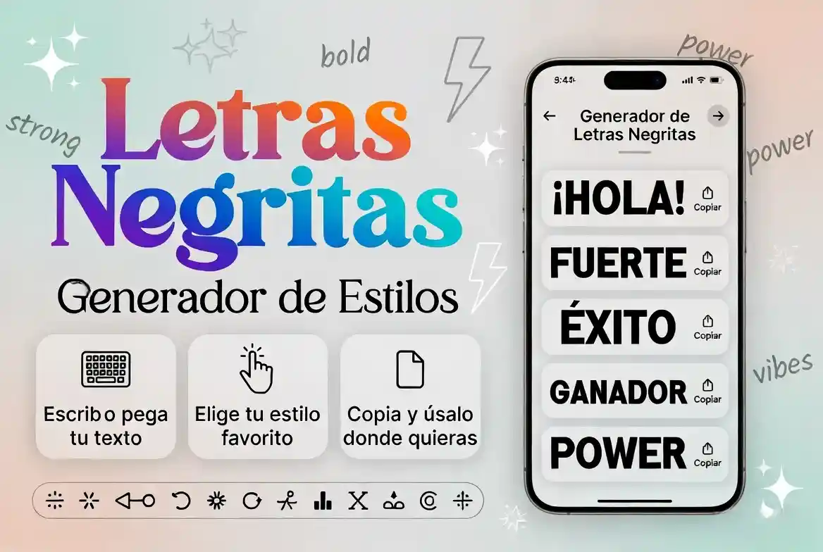 Letras Negritas